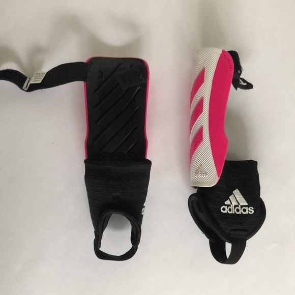ADIDAS Kids Girls Soccer Shin Guards Youth Small - Picture 2 of 5